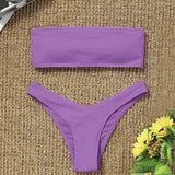 Manufacturers Spot European And American Bikini Swimsuits-Purple-9