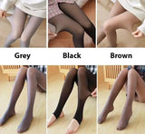 Maternity Silk Tights in Grey, Black, Brown-1