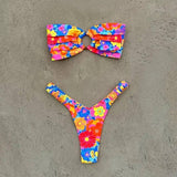 Floral High-Waist Swimwear Set-WD231341B1-11