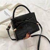 New Korean Style Single Shoulder Messenger Bag Female Mori-Black-8