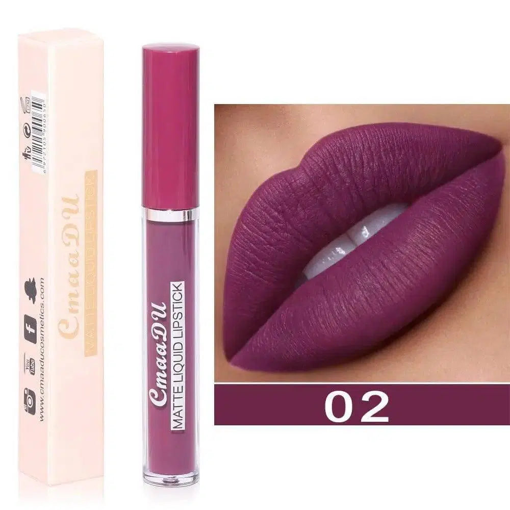 Non-stick Cup Long Lasting Waterproof Liquid Lip Gloss-B-7