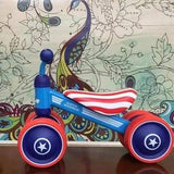 Plastic No-pedal Baby Kids Push Balance Bike Three Wheels-C-11