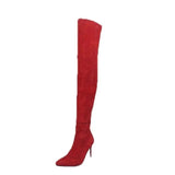 Pointed High Heel Over The Knee Boots Women-2