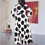 Polka Dot Maxi Dress: Trendy Plus-Size Fashion-3