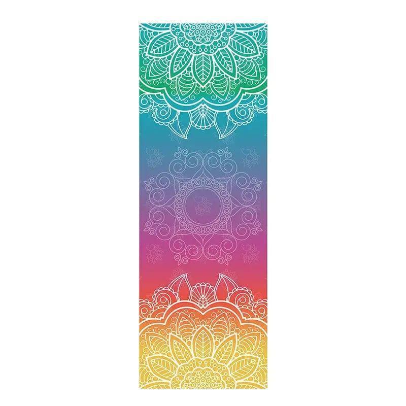 Printed Yoga Mat Shop Towel Yoga Towel-1 Style-1