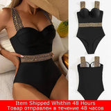 Riseado Sexy Push Up Swimsuit One Piece Swimwear Women 2023-B8058-6