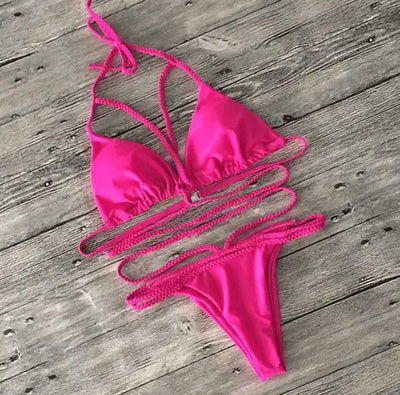 Sexy Strappy Bikini for Women-21