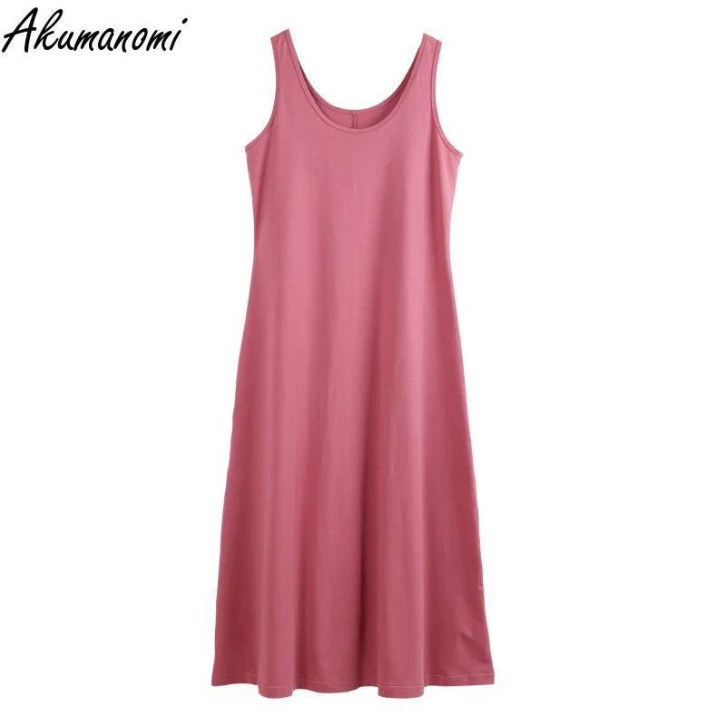 Stylish Women's Tank Top Dresses | Versatile & Comfy-2