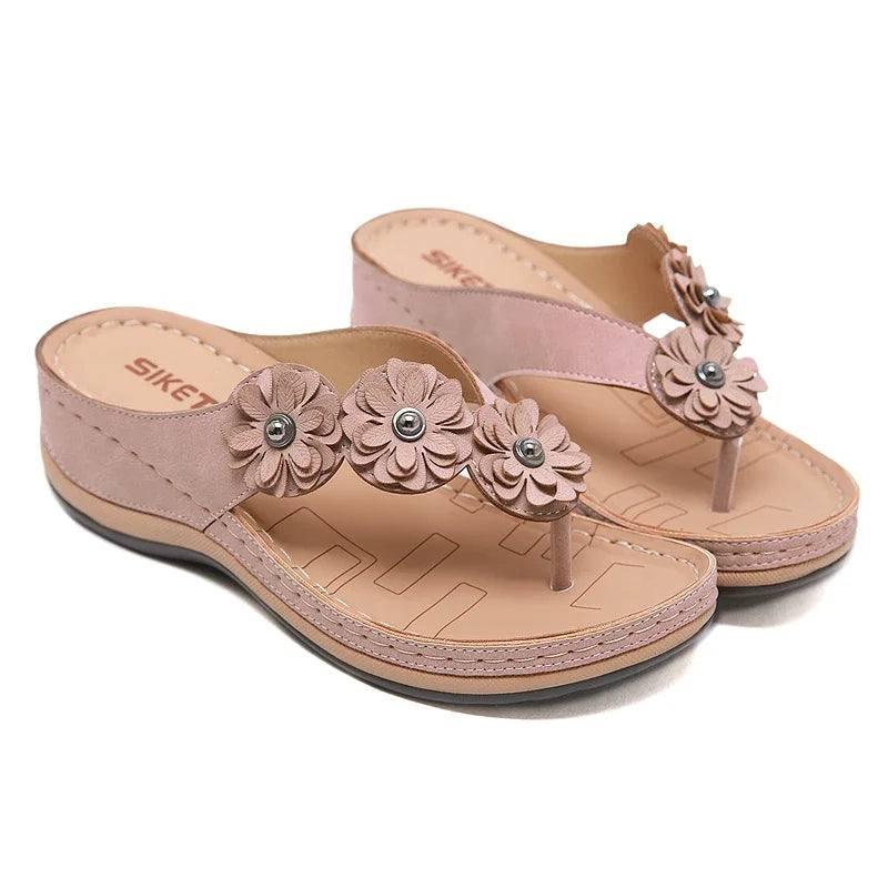 Summer Flat Sandal for Women 5 Colors Sandales Multicolor-2