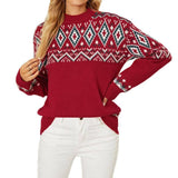 Sweater Loose Pullover Christmas Sweater-4