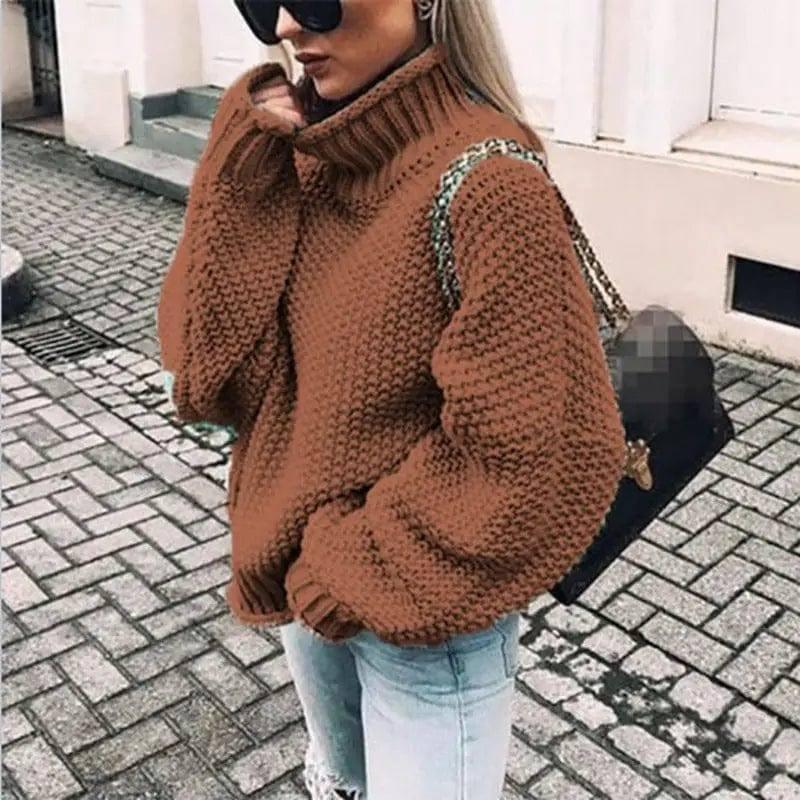 Thick Sweater-Caramel-10