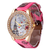 Vintage Paris Eiffel Tower Women's Quartz Watch Women Girls-4