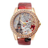 New Vintage Paris Eiffel Tower Women's Quartz Watch Women Girls Ladies Students Casual Wristwatch Relojes-7