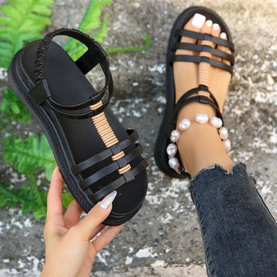 Wedge Platform Sandals-5