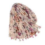 Women's Fashion Cotton And Linen Scarf-5