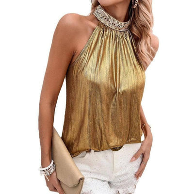 Women's Fashion Temperament Leisure Sleeveless Top-5