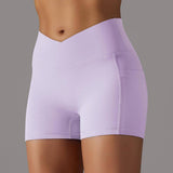 Yoga Shorts With Phone Pocket Design Fitness Sports Pants-7